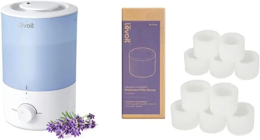 

Увлажнители и 10 фильтров в упаковке