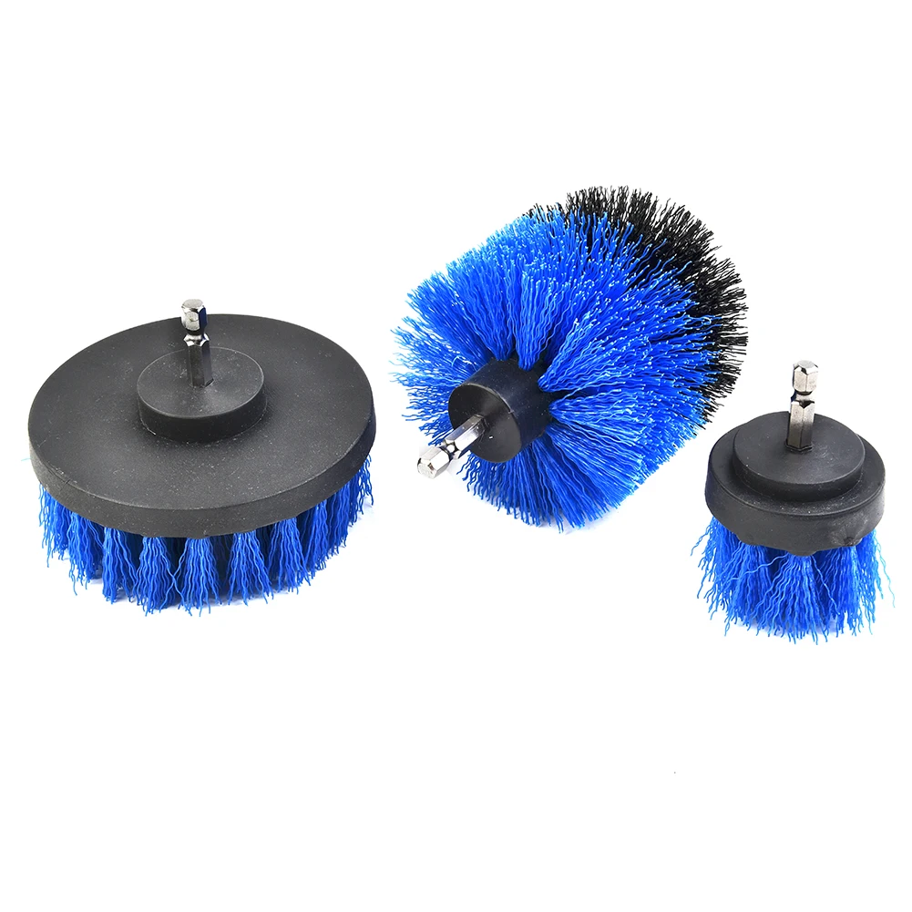 

3pcs/set Car Wash Brush Hard Bristle Drill Auto Detailing Cleaning Tools Nylon Car Brush Accesorios Para Auto Washing Tool
