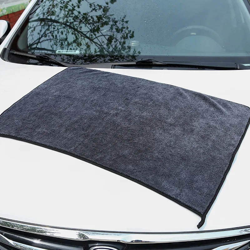 Coral Velvet Non-shedding Wipe Cloth Special Towel Absorbent Thickening Car Wipe Traceless Cloth Cleaning Tools