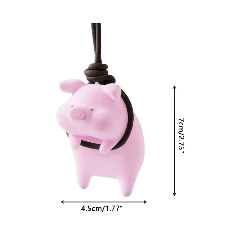 Качели Свинья Автомобиль Кулон Аксессуары для интерьера Забавные подарки