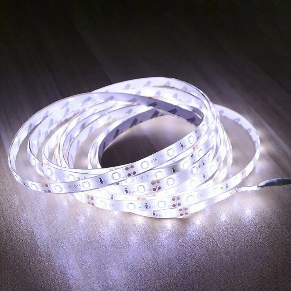 

USB 2835 Smd Led Light Strip Home Human Body Intelligent Induction Waterproof Lamp Low Voltage Cabinet Wardrobe Decoration 6500k