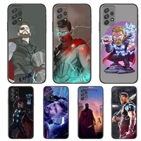 thor odinson phone case hull for samsung galaxy a70 a50 a51 a71 a52 a40 a30 a31 a90 a20e 5g a20s black shell art cell cove