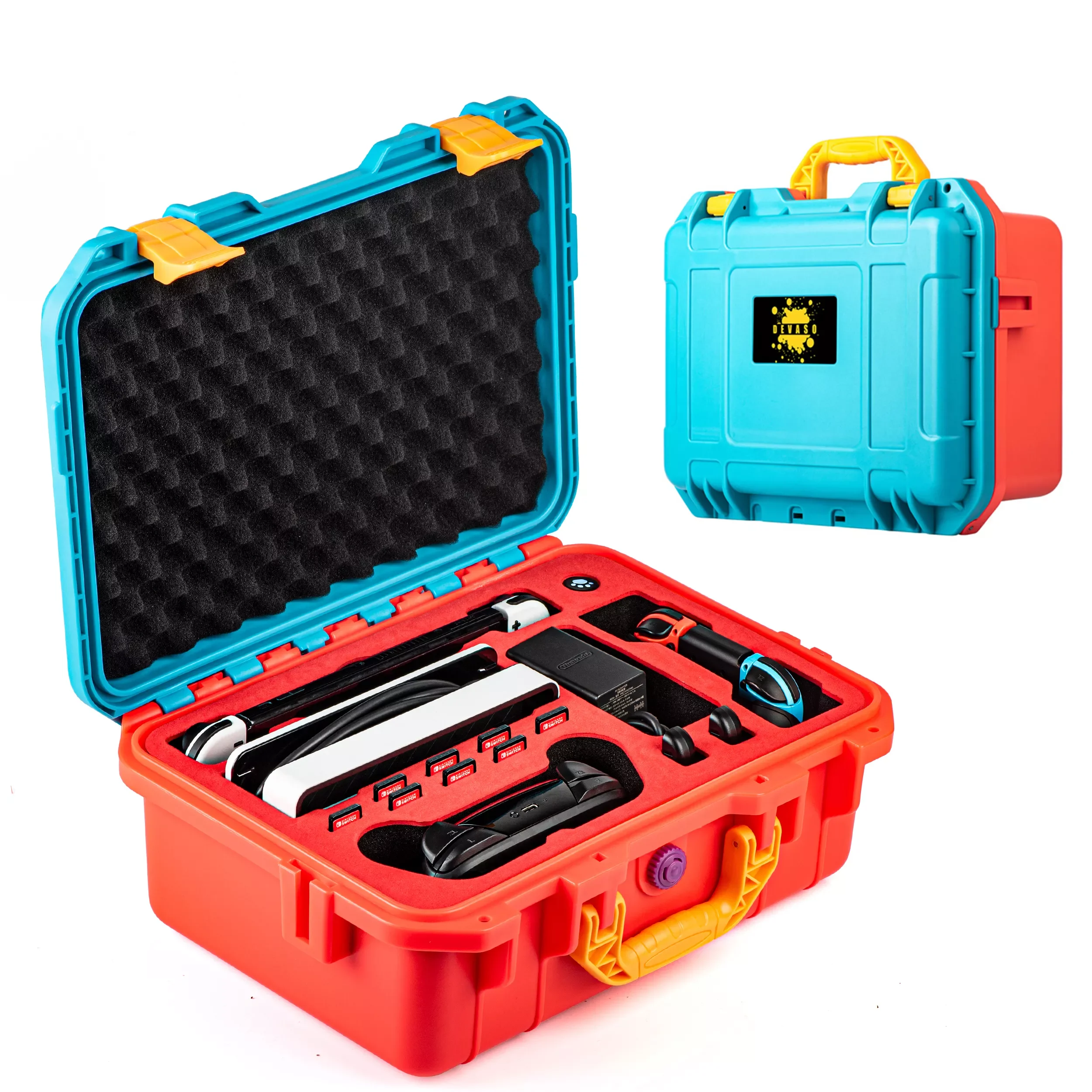 

Portable luxry Bag For Nintendo Switch oled Explosion-proof Box Travel Handbag Hard Cover Shell Full Accessories Carrying Case