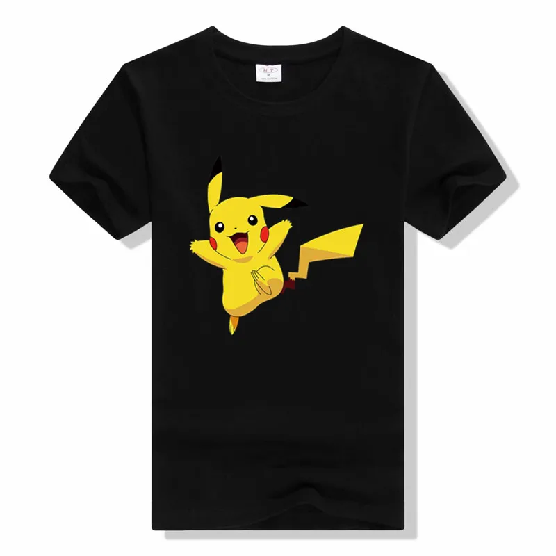 

Pokémon Graphic T Shirt Men Women O Neck Loose T Shirt Pokemon Funny Print Harajuku Oversized T Shirt