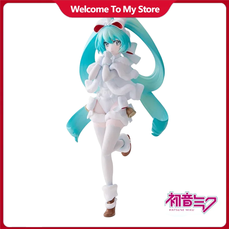 Фото В наличии натуральная Vocaloid Hatsune Miku Exc∞d креативная фигурка SweetSweets Рождественский торт Ver 17 см модель игрушечные фигурки подарки №1