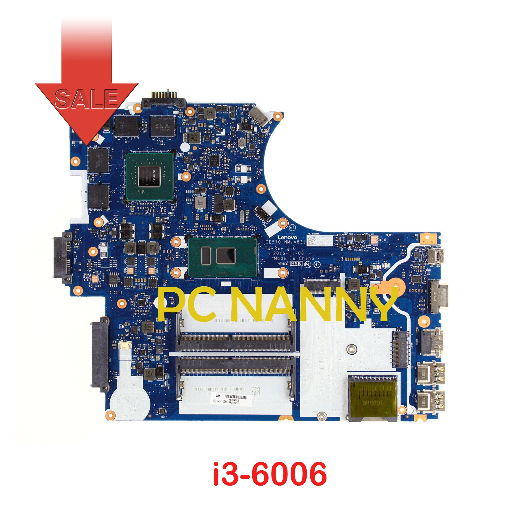 

Материнская плата для ноутбука Lenovo Thinkpad E570