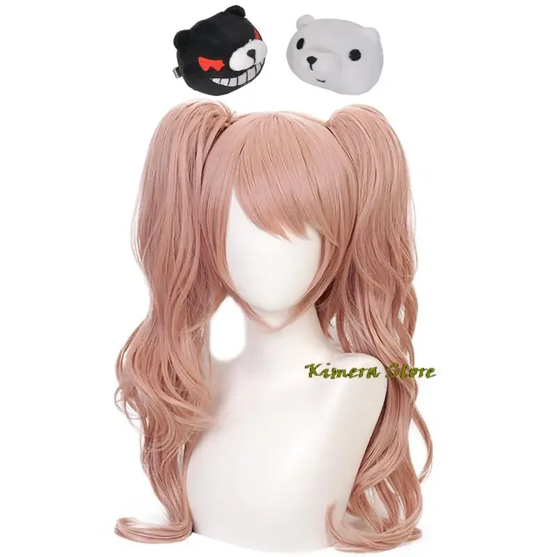 Аниме Dangaronpa Косплей Костюм Enoshima Junko Униформа Кафе Рабочий Короткая Юбка Хвост