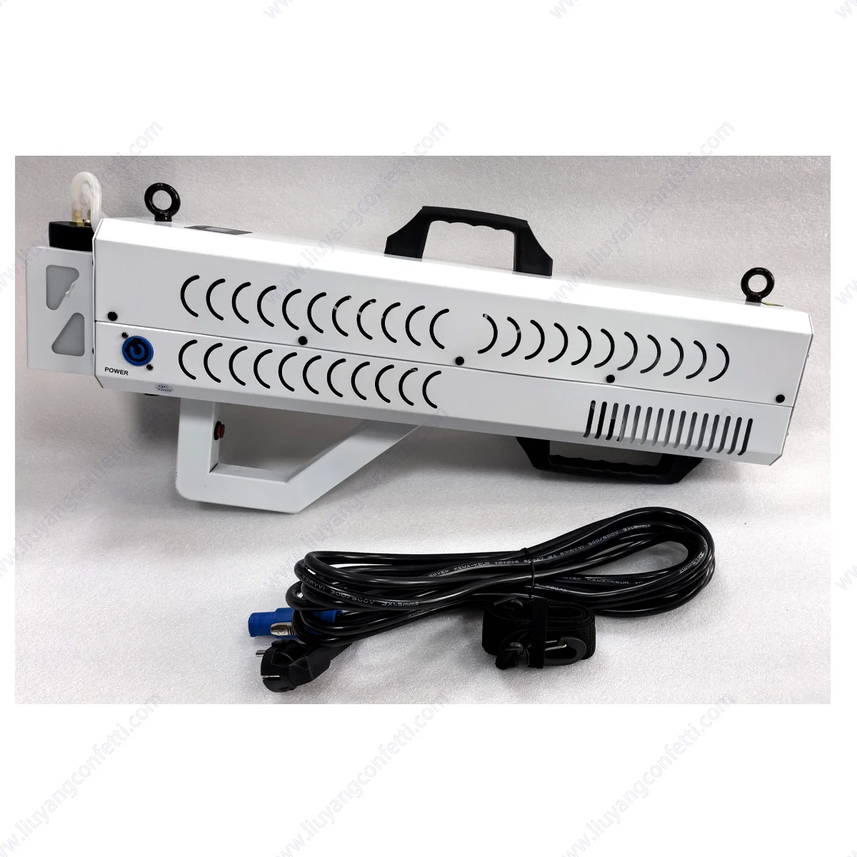 

Машина для распыления тумана Co2 Бесплатное использование Нормальная жидкость Ручной дымовой пистолет Sfx Led Jet Stage Hand Club Dj Rgb Light Cannon Мощный выход