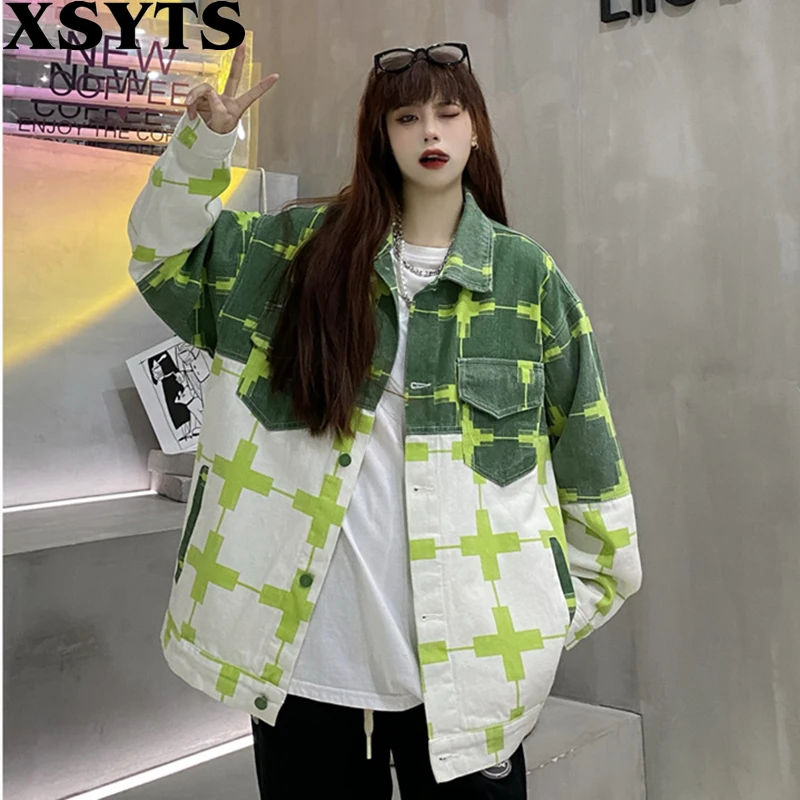 

Chsmarra De Mezclilla Mujer Denim Top Jackets Women 2022 Coats Fashion Design Ladies Jeans Jacket Female Clothes Denim Jackets