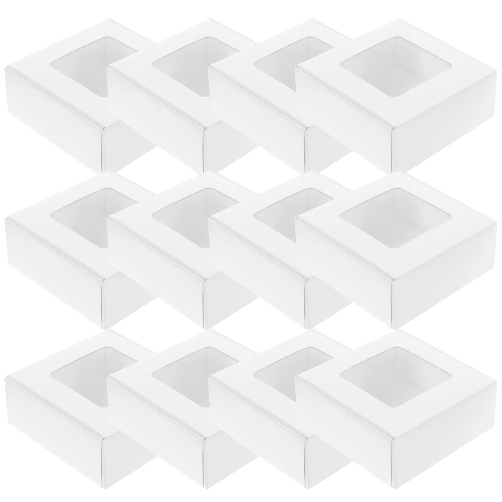 

20 шт. упаковочная коробка, контейнер для пирога, коробки для упаковки подарков, держатель для хранения ювелирных изделий, детский