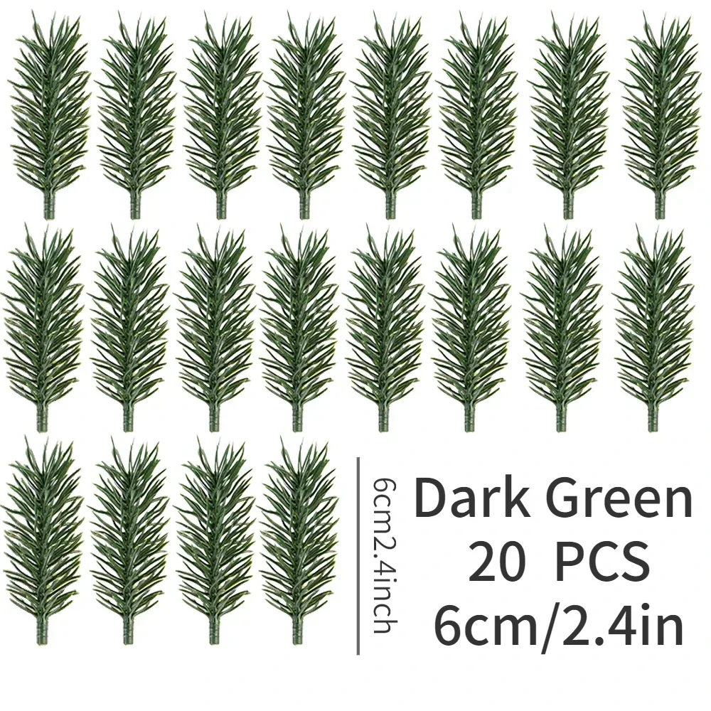 

Искусственные сосновые ветви, 10/20 шт.