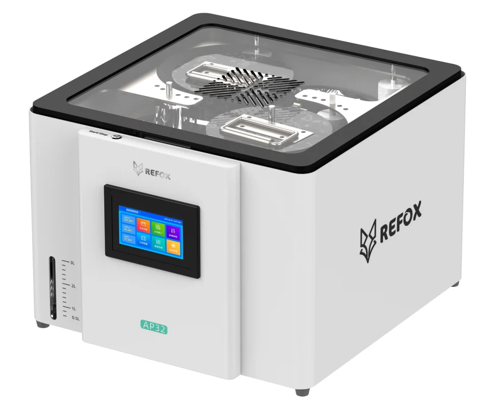 REFOX AP32 Мини-полировальный станок для телефона часов стекла экрана средство