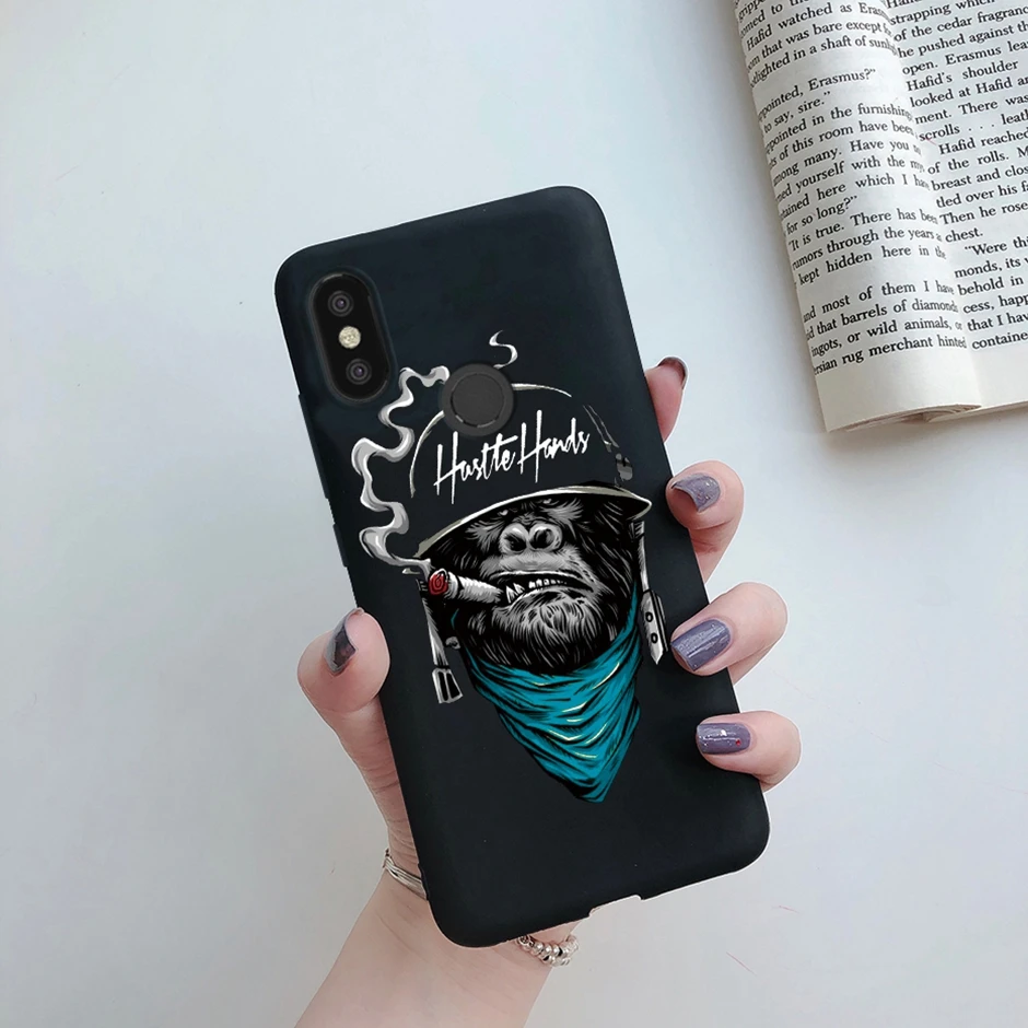 Чехол для Xiaomi Mi A2 силиконовый чехол телефона Lite чехлы мягкий из ТПУ с рисунком