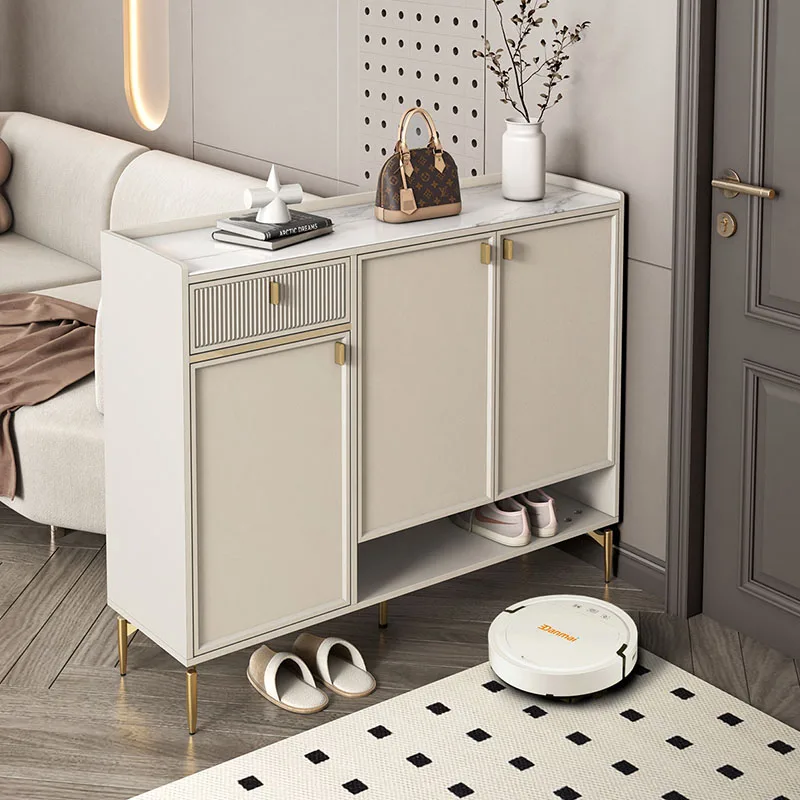 

Modern Bench Shoe Cabinet Display Holder Shoes Organizers Display Stands Cupboard Muebles Para El Hogar Furniture Living Room