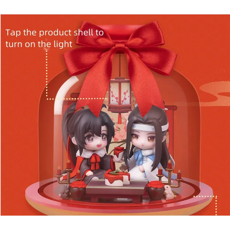 Аниме Mo Dao Zu Shi MDZS Wei Wuxian Lan Wangji Moon Фигурка Статуя Ночной Свет Косплей The Untamed&ampJ1
