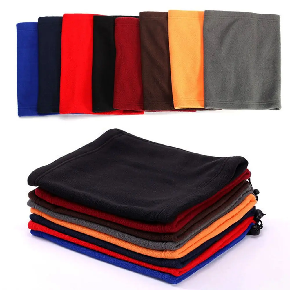 

Cycling Hiking Camping Hunting Running Polar Fleece Neck Tube Scarf Bandana Bike Motorcycle Face Mask Bandana Magic Scarf Men