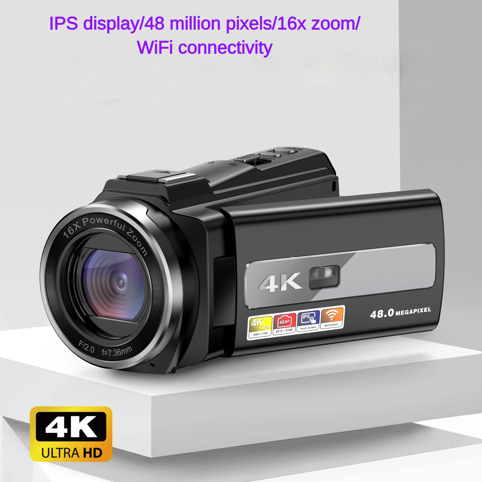 

1080P Full HD 16MP DV Recorder Sports Action Digital Placa De Video Camera 270 Degree Rotation Screen 16X Night Shoot Zoom