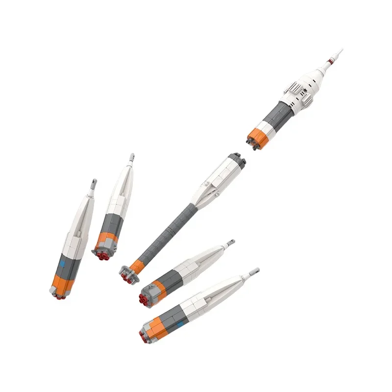 Космическая ракета R-7 Soyuz Ракета Строительные блоки MOC-34825 Масштаб 1:101 комплект