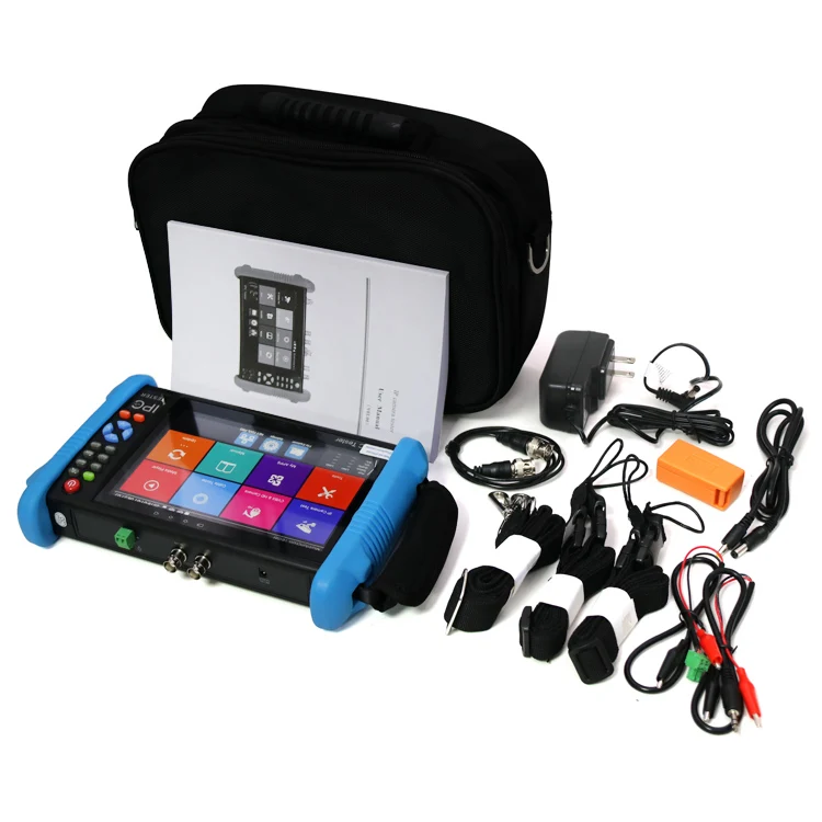

Hot New multi-function 7 inch IPS touch monitor 4K H.265, Full 4K hd ipc camera cctv tester IPC-9800 Plus