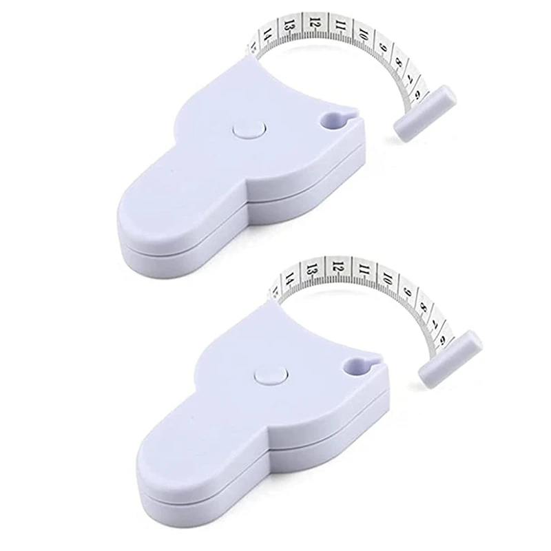 

2PCS Automatic Telescopic Tape Measure, Body Measure Tape 60 Inch,Self-Tightening Body Measuring Ruler