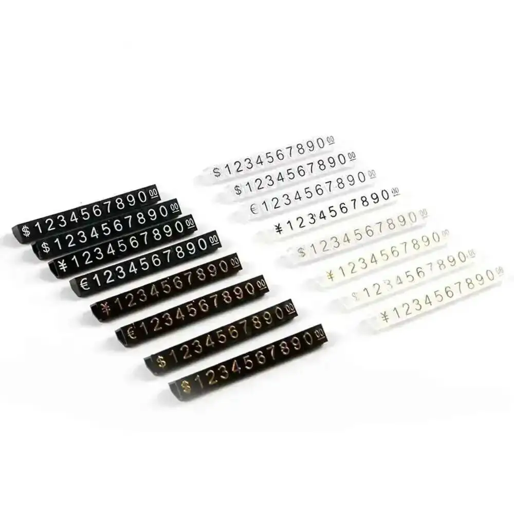 

Цифровой маркер для ценового изображения кубиков ювелирных изделий в долларах