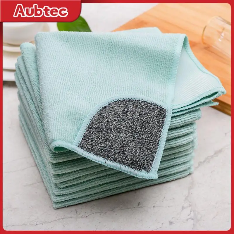 

Нетканое впитывающее полотенце для мытья посуды, минималистичное впитывающее полотенце для мытья посуды, 1 шт., многофункциональная мочалк...