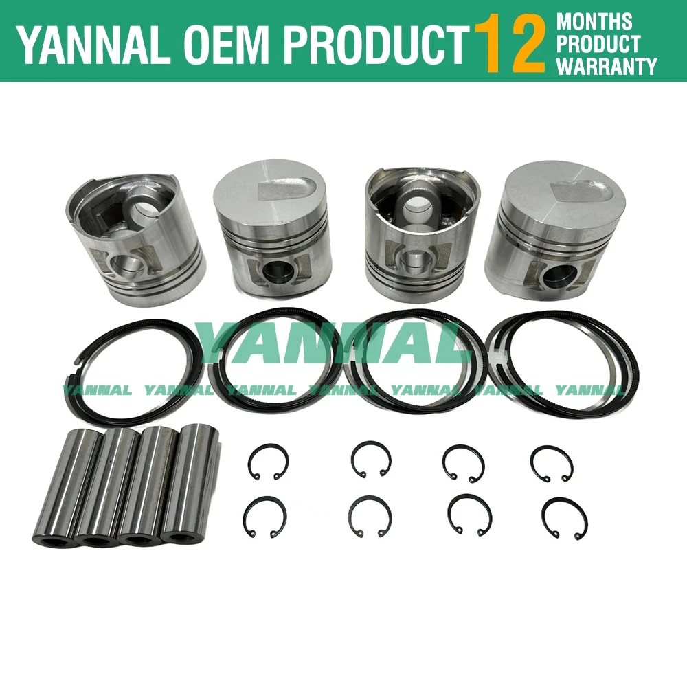 S4E S4E2 комплект для ремонта двигателя Mitsubishi поршневая прокладка подшипника