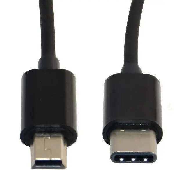 

Переходник USB-C (штекер)/Mini USB B(штекер), 30 см, поддержка OTG, для передачи данных, для MacBook