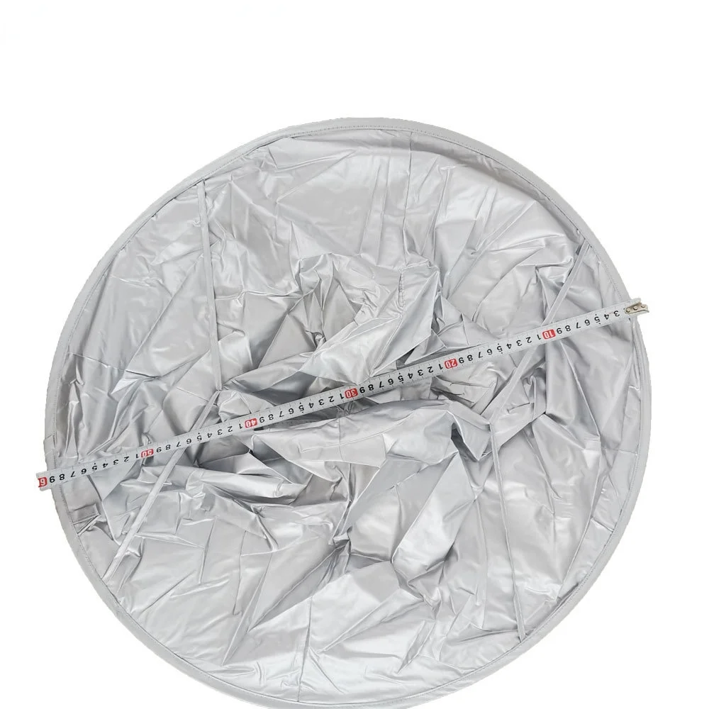 Плащ-зонтик для стрижки волос DIY.