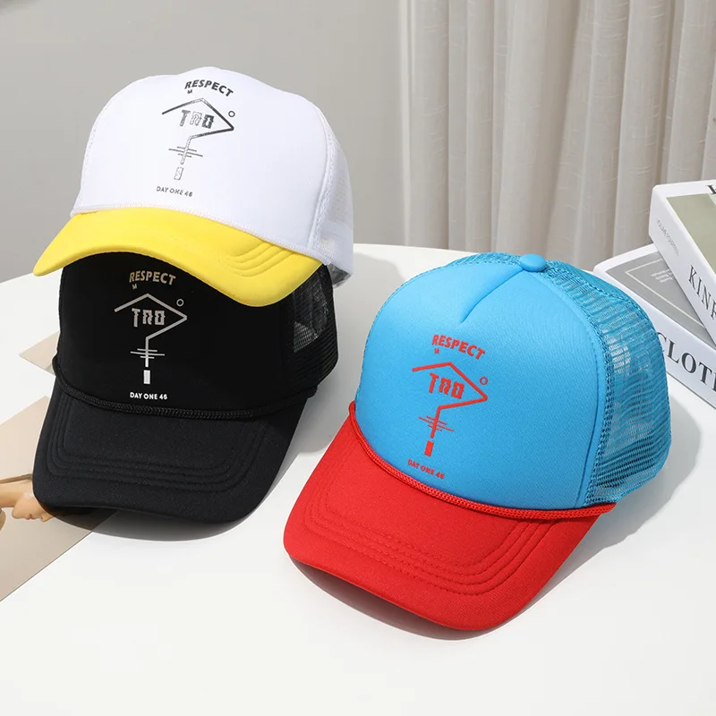 

2021 New Question Mark Mesh Cap Fashion Korean Men and Women Outdoor Mountaineering Sun Protective Sunshade Breathable Matching