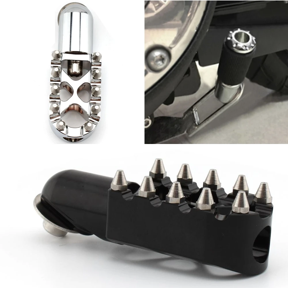 

Motorcycle Black Chrome Stand Kickstand Extension Kit Foot Pedal For Harley Dyna Street Bob EFI FXDBI Super Glide Custom EFI FX