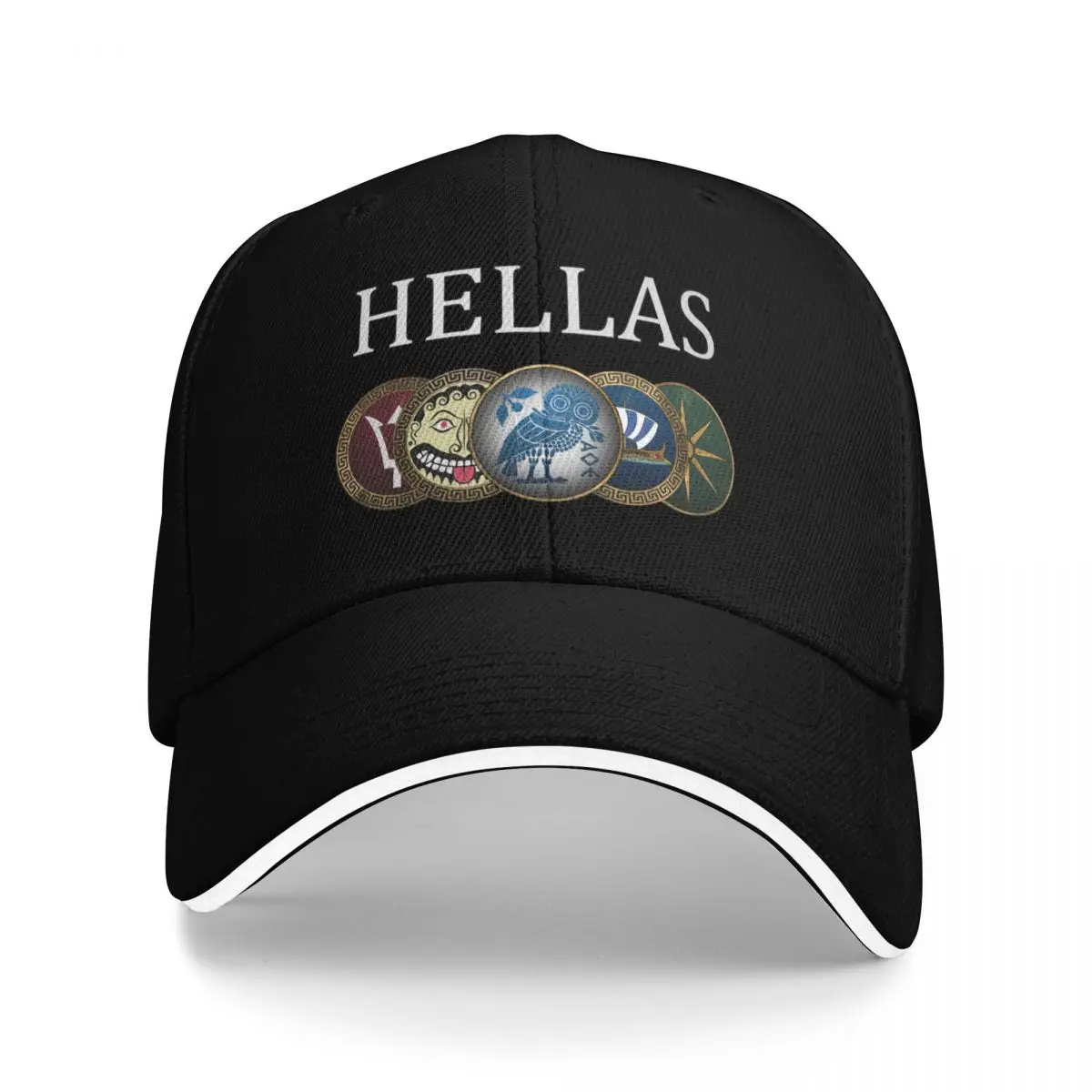 Hellas Ancient Greece Hoplite Shields Phalanx Бейсбольная кепка Snapback Кепка Роскошная женская Женская
