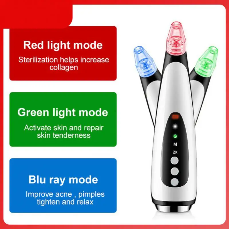 

Electronic Beauty Instrument Blackhead Remover Pore Vacuum Cleaner Get Rid Of Acne Hot Compress Export Cleaner Tool USB Charging