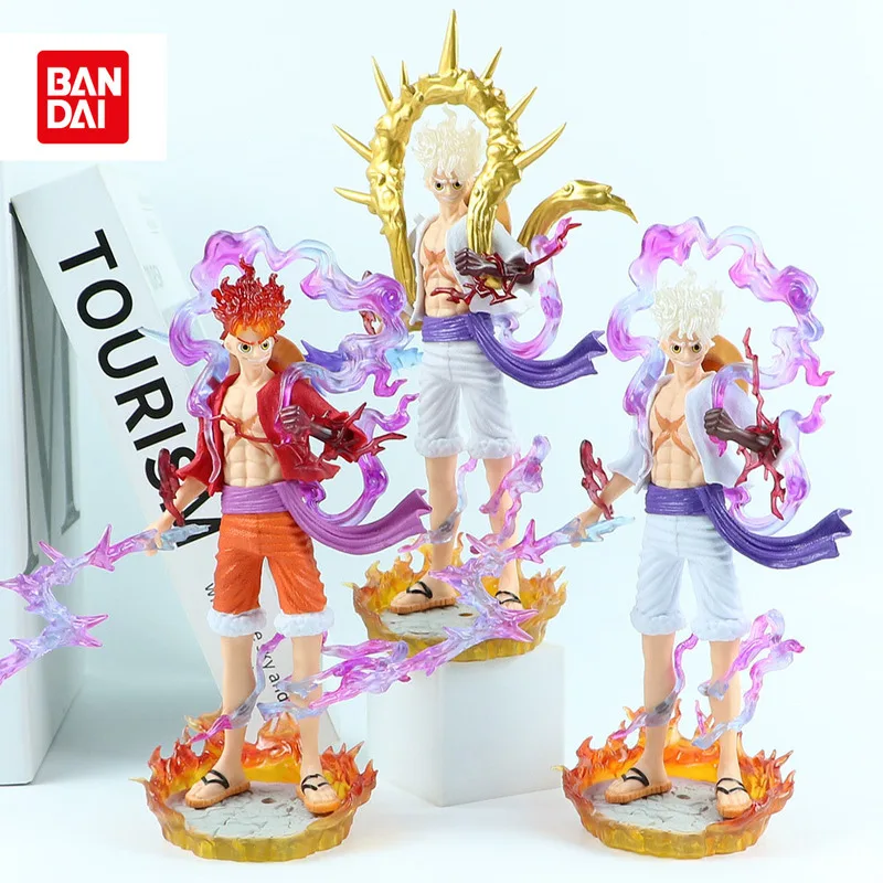 

New One Piece Figure Wink Luffy Figure Sun God Niko Luffy Gear 5 Figure Onigashima Anime Figurine Pvc Collection Model Toy Gift