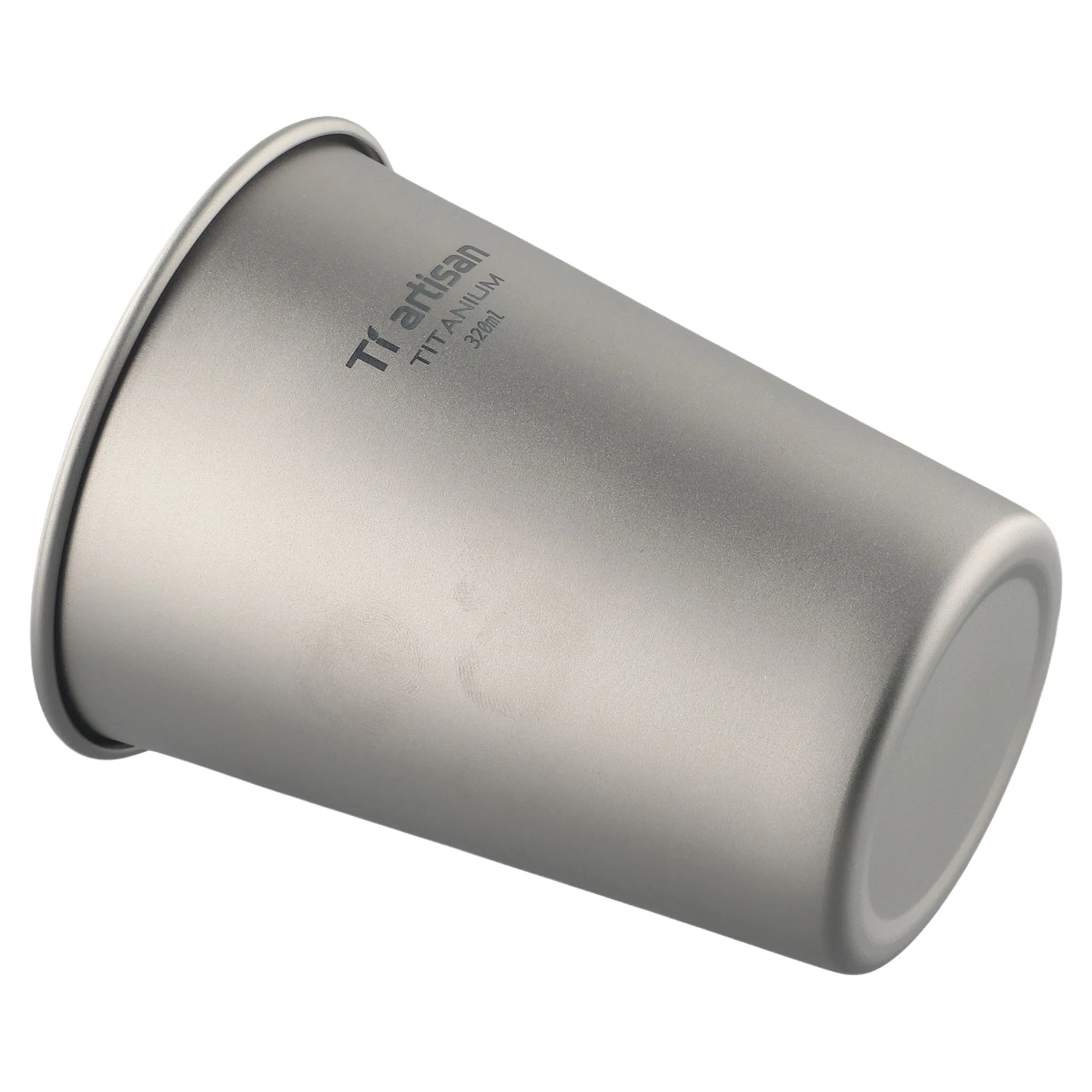 

Anti Corrosion Titanium Mug, 320ml Water Juice Tea Cup for Home Camping Hiking, Never Rust, Odorless and Tasteless