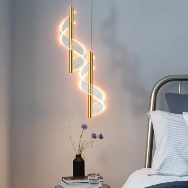 

Современные светодиодные акриловые люстры, роскошная Золотая зеркальная Люстра для столовой, гостиной, домашнее освещение, люстра