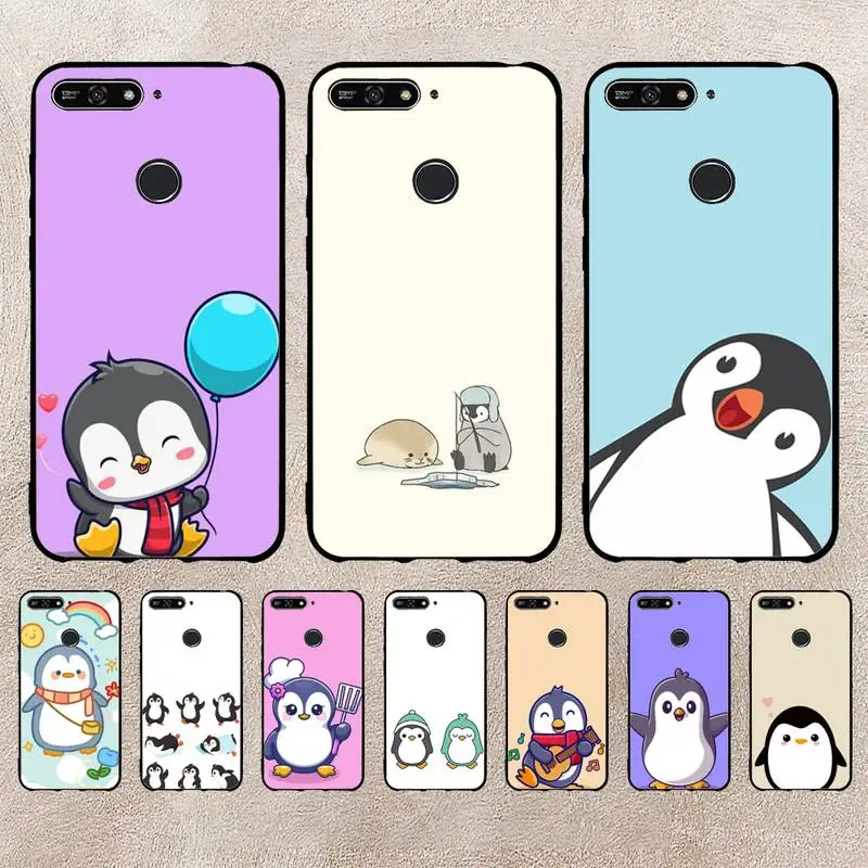 

Penguin Cartoon Phone Case For Xiaomi 11 10 12Spro A2 A2lite A1 9 9SE 8Lite 8explorer F1 Poco 12S Ultra Cove