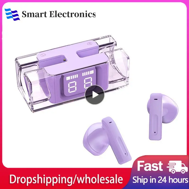 

Digital Display Sports Headset Low Delay With Mic Wireless Headset Wireless Earbuds Tws Headset For Headphones