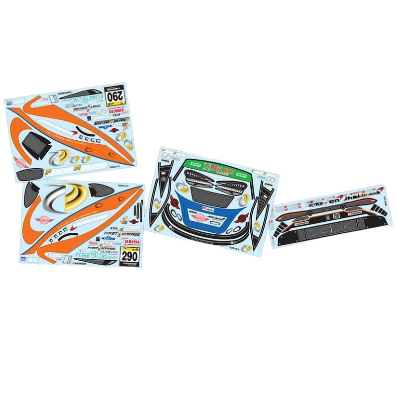 720S GT3 наклейка лист для шкалы 1/8 1/10 на дороге автомобиль прозрачный lexan Дрифт