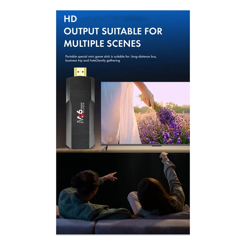 Новый мини-телевизор H313 4K сетевой плеер Android Smart TV Box ATV HD телеприставка Stick для Google