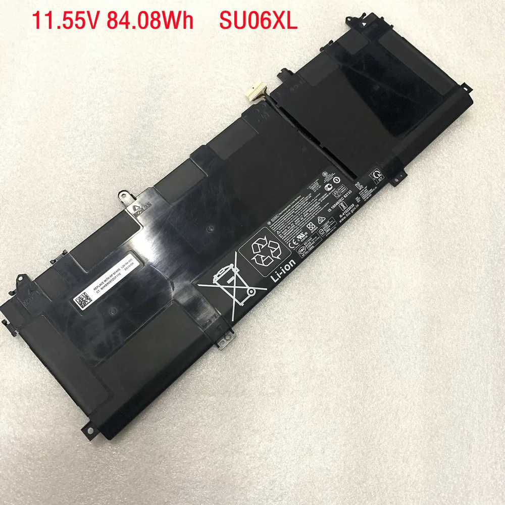 

11.55V 84.08Wh Genuine SU06XL Battery For HP Spectre X360 15 HSTNN-DB8W L29048-271 TPN-Q213