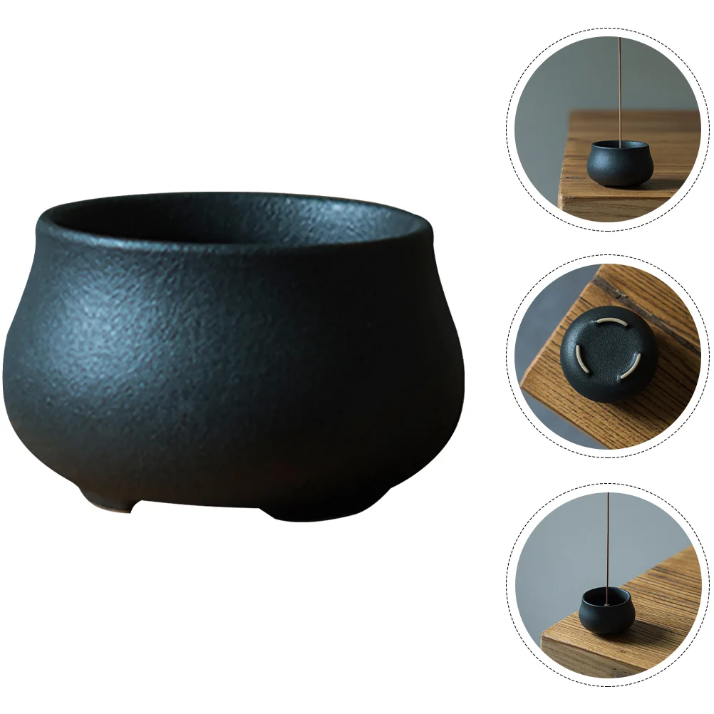 

Burner Cone Holder Stick Coil Meditation Yoga Holders Catcher Ash Tower Cones Waterfall Ceramic Bakhoor Aromatherapy Ornament