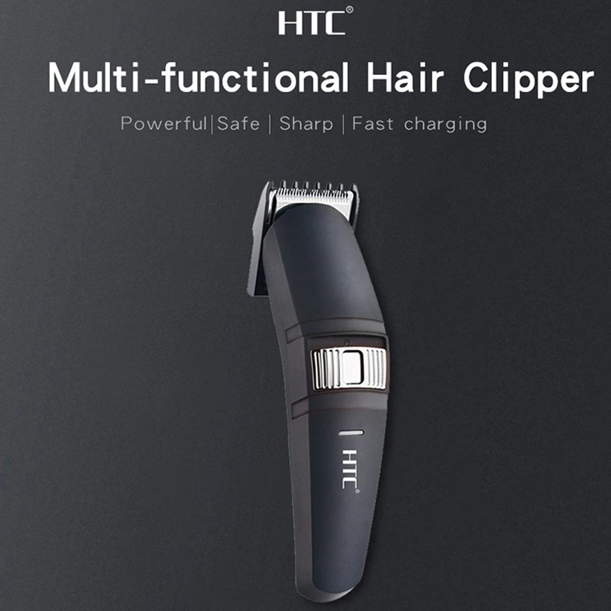 Перезаряжаемая новая машинка для стрижки волос HTC USB Мужская бритва триммер