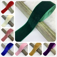 3yardslot 38mm velvet ribbon for handmade gift bouquet wrapping supplies home party decorations christmas ribbons