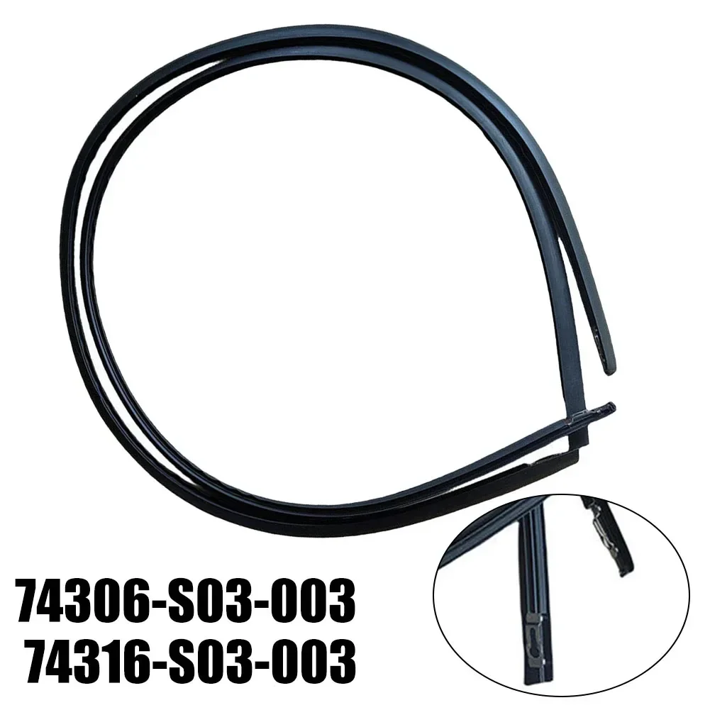 2 шт./набор автомобильные боковые молдинги на крыше для Honda Civic EK4 EK9 96-00 3 двери