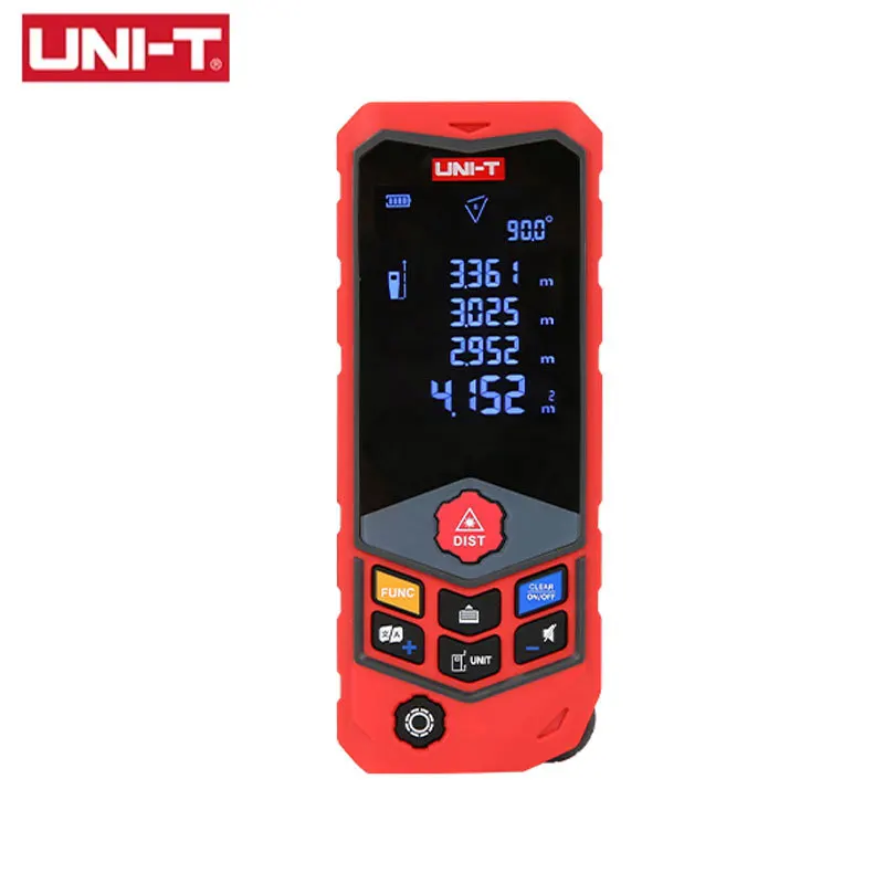 

UNI-T LM50D Series Digital Laser Distance Meter Curvature Measurement Rangefinders Handhled Curve Measurement Large HD Display