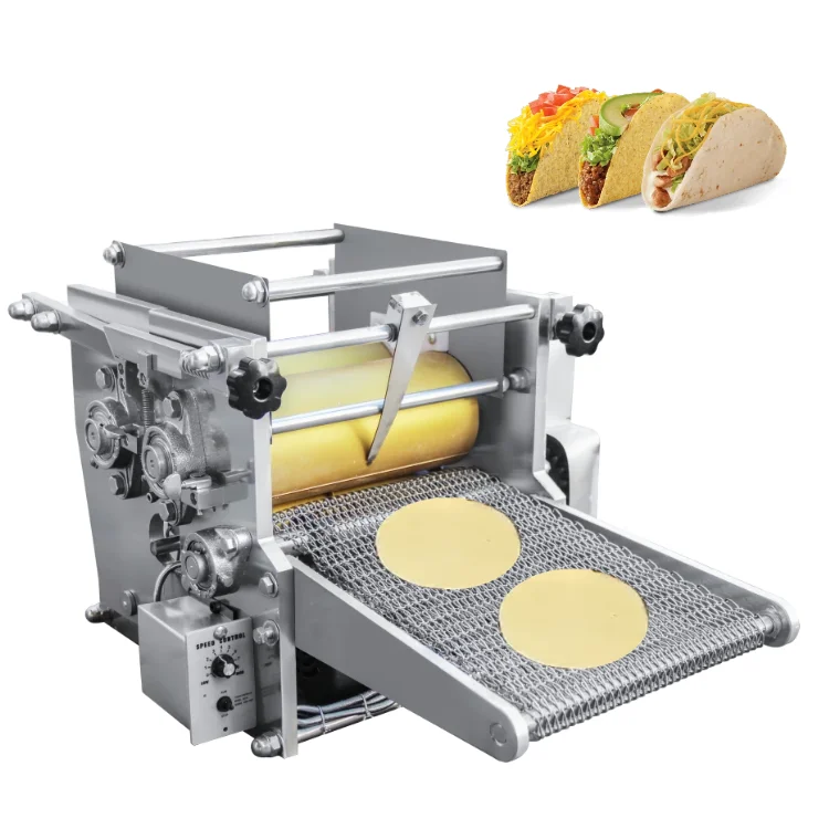 

Small Tabletop Industry Roti Chapati Make Machine Corn Tortilla Press Bread Maker for Restaurant