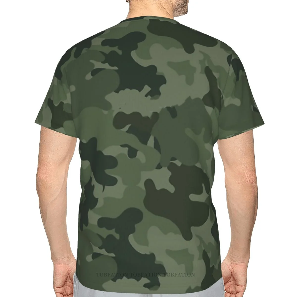 Футболка мужская камуфляжная полиэстер быстросохнущая уличная одежда