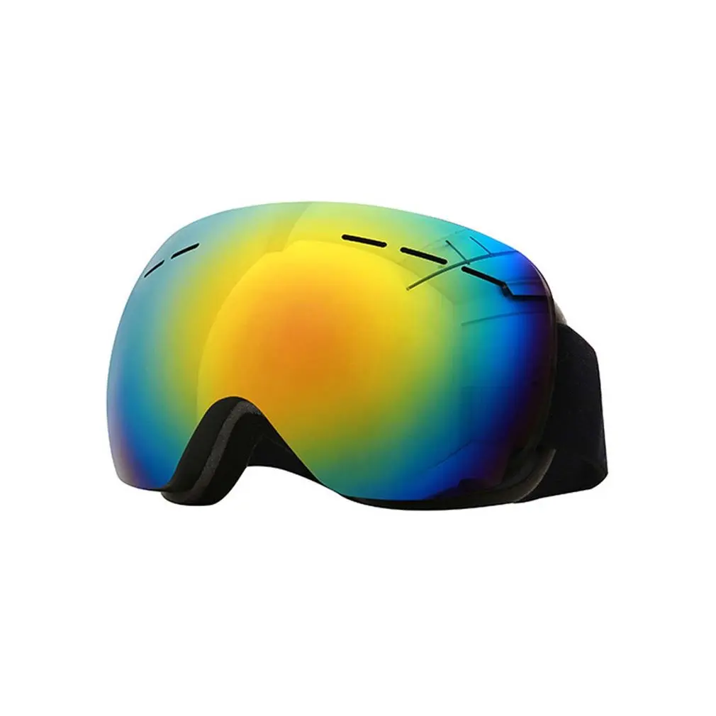 

Незапотевающие двухслойные лыжные очки, лыжная маска с большими линзами, очки для езды на открытом воздухе, очки с УФ-защитой, спортивные оч...