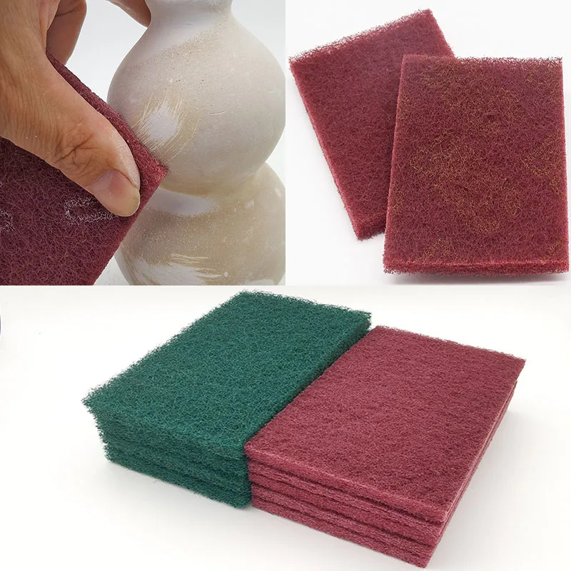 

13x8.9cm Frosted Cotton Wear-resistant Ceramic Resin Polymer Clay DIY Craft Polishing Tool Pottery Special Strong Practicality